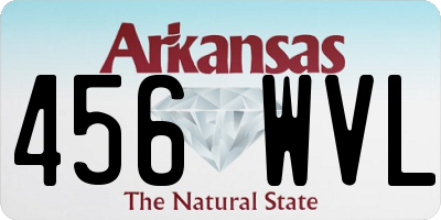 AR license plate 456WVL