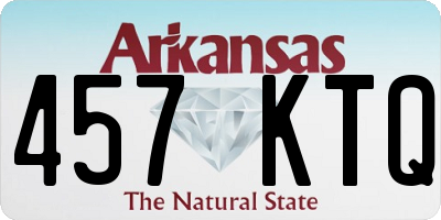AR license plate 457KTQ