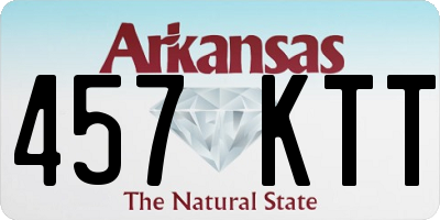 AR license plate 457KTT