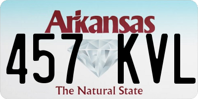 AR license plate 457KVL