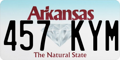AR license plate 457KYM