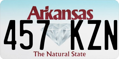 AR license plate 457KZN