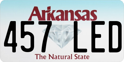 AR license plate 457LED