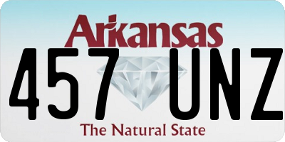 AR license plate 457UNZ