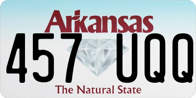 AR license plate 457UQQ