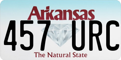 AR license plate 457URC