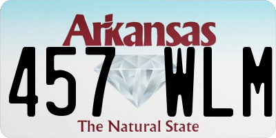 AR license plate 457WLM
