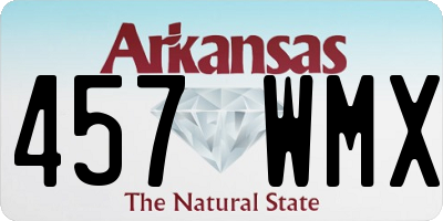 AR license plate 457WMX