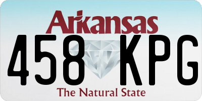 AR license plate 458KPG