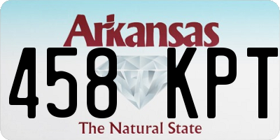 AR license plate 458KPT