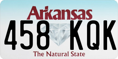 AR license plate 458KQK