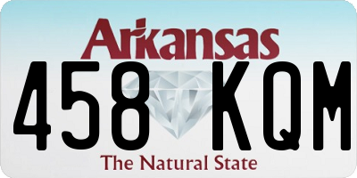 AR license plate 458KQM