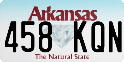 AR license plate 458KQN