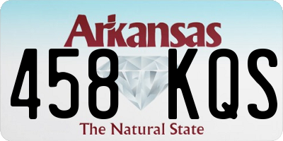 AR license plate 458KQS
