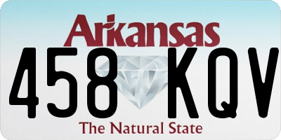 AR license plate 458KQV