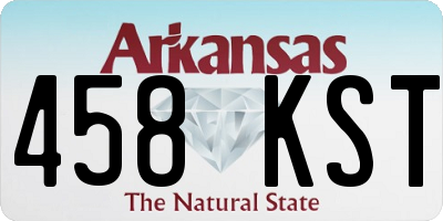 AR license plate 458KST