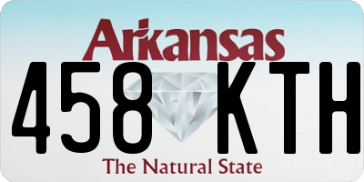 AR license plate 458KTH