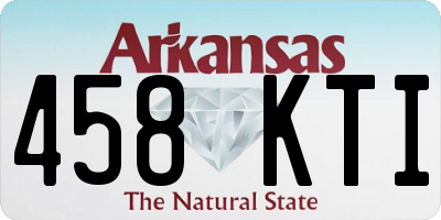AR license plate 458KTI