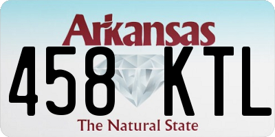 AR license plate 458KTL