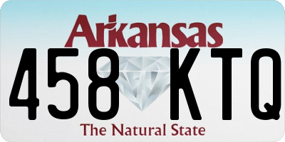 AR license plate 458KTQ