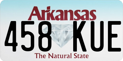 AR license plate 458KUE