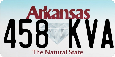 AR license plate 458KVA