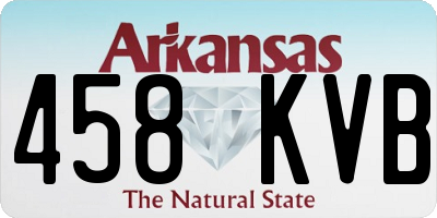 AR license plate 458KVB