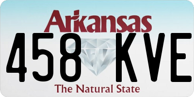 AR license plate 458KVE