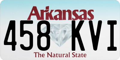 AR license plate 458KVI