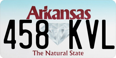 AR license plate 458KVL