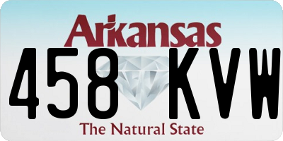 AR license plate 458KVW