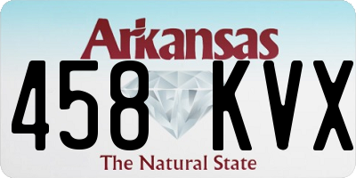 AR license plate 458KVX
