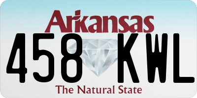 AR license plate 458KWL