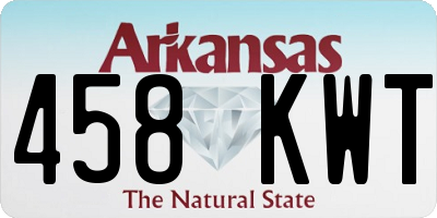 AR license plate 458KWT