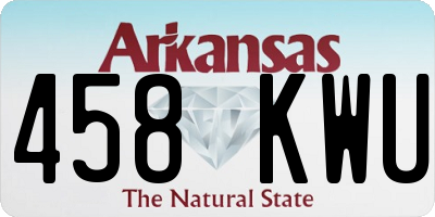 AR license plate 458KWU