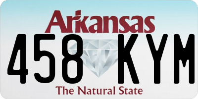 AR license plate 458KYM