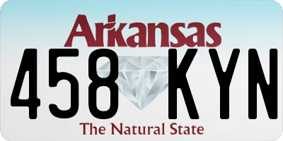 AR license plate 458KYN