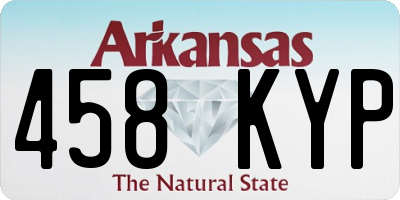 AR license plate 458KYP