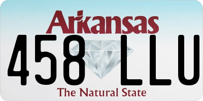 AR license plate 458LLU