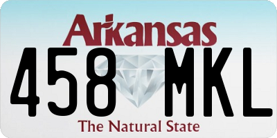 AR license plate 458MKL