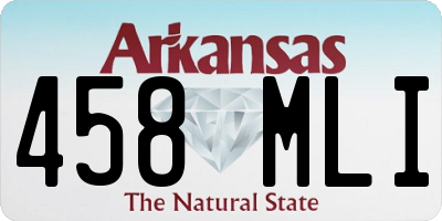 AR license plate 458MLI
