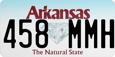 AR license plate 458MMH