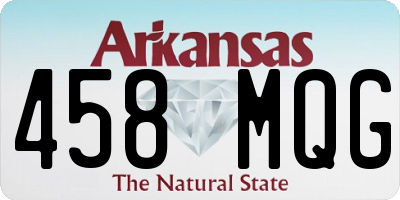 AR license plate 458MQG