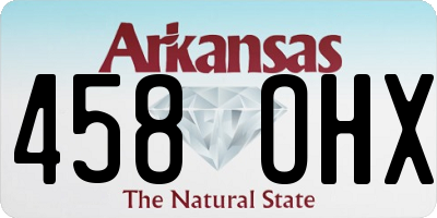 AR license plate 458OHX