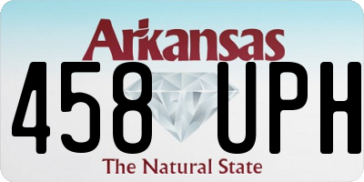 AR license plate 458UPH