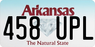 AR license plate 458UPL