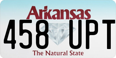 AR license plate 458UPT