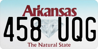 AR license plate 458UQG