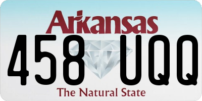 AR license plate 458UQQ