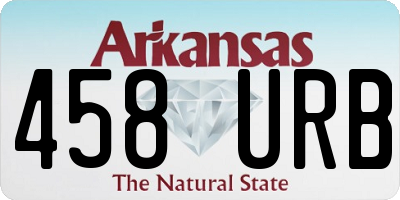 AR license plate 458URB